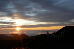 Sunrise on top of Mt Haleakala