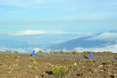 Bike down 10,000 ft Mt Haleakala