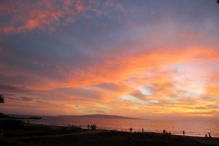 another stunning sunset on Kamaole beach