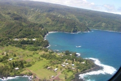 Maui coast driving to Hana